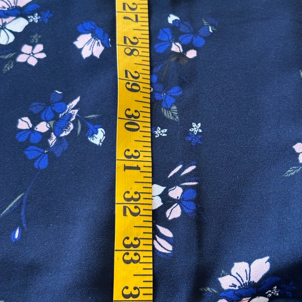 41 Hawthorn NWT SZ SM Clara T waist Blue Sleeveless V-neck Sundress - Picture 13 of 14